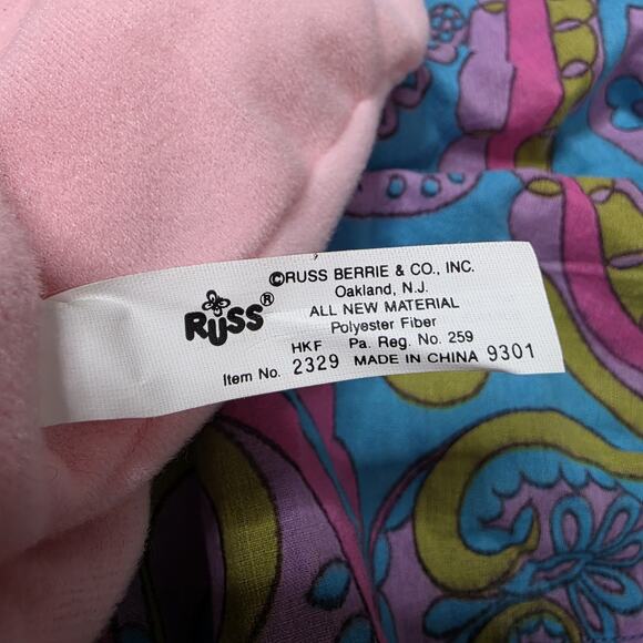 Russ Troll Kidz “Gaa Gaa” Baby Troll Doll NWT 1990s Pink Outfit - Picture 7 of 9